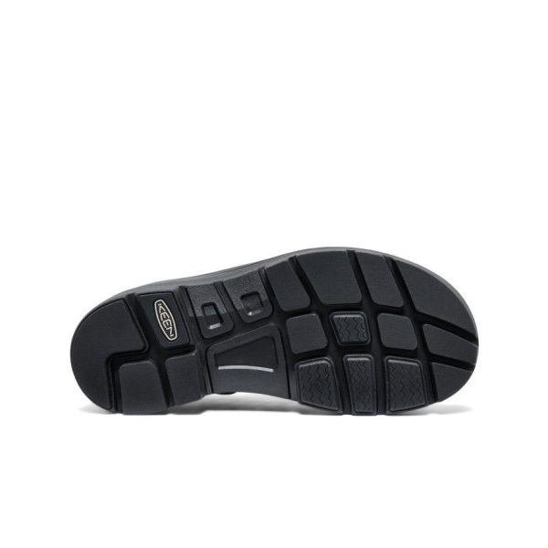 All Gender UNEEK PLT Sneaker | Black Smooth Lea
