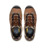 Men's Headout Waterproof Hiking Shoe | Bison/Fossil Orange