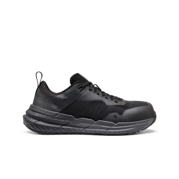 Women's Speedworks ESD Work Sneaker (Carbon Toe) | Black/Black